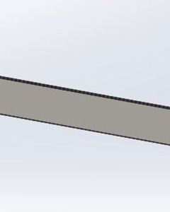 Slat bracket for nest automatic 1125mm marine plywood
